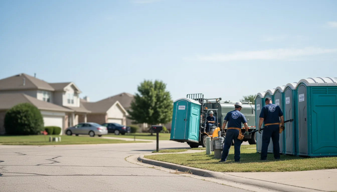 Porta Potty Rental in Rock Springs, WI near me